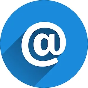 at sign, e-mail, news