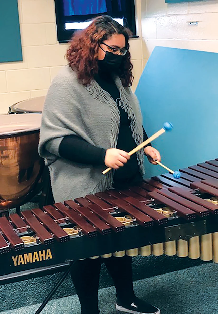 Student percussionist to perform among top six in state
