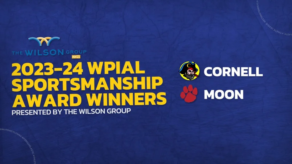 Cornell, Moon win WPIAL Sportsmanship Award