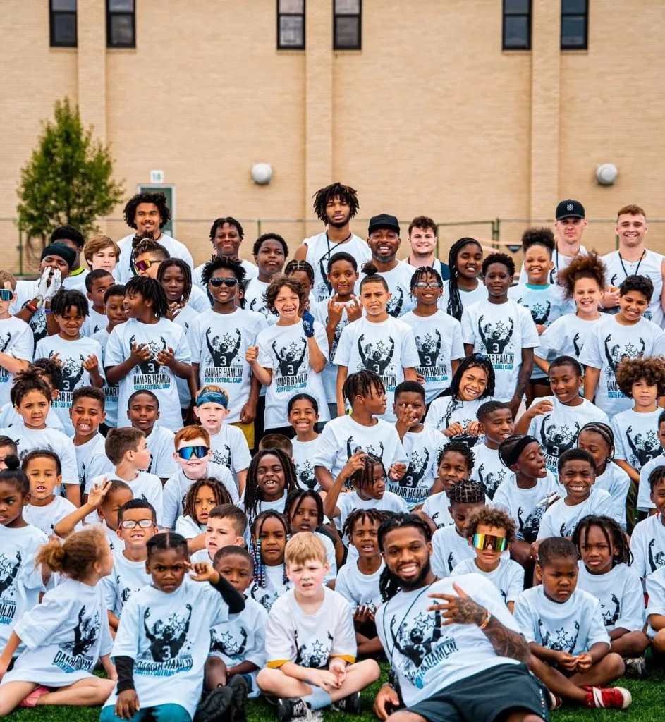 Damar Hamlin’s All-Star Weekend kicks off Friday with youth football camp