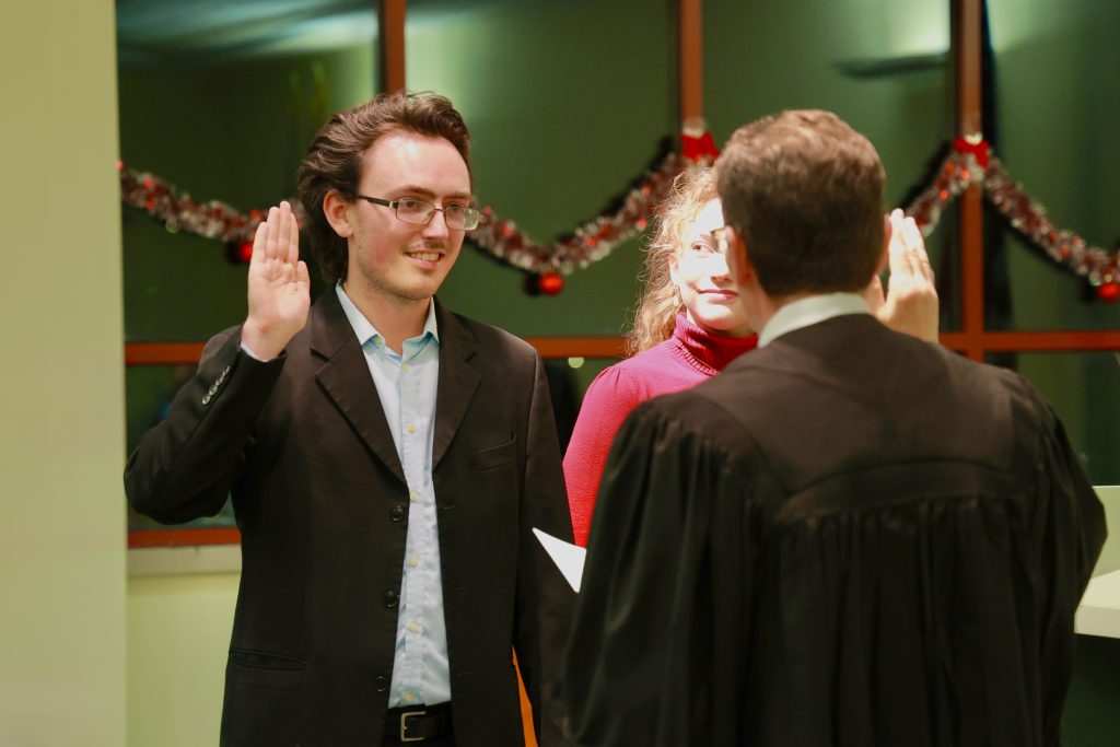 Pennsylvania's youngest mayor takes office Monday in Carnegie