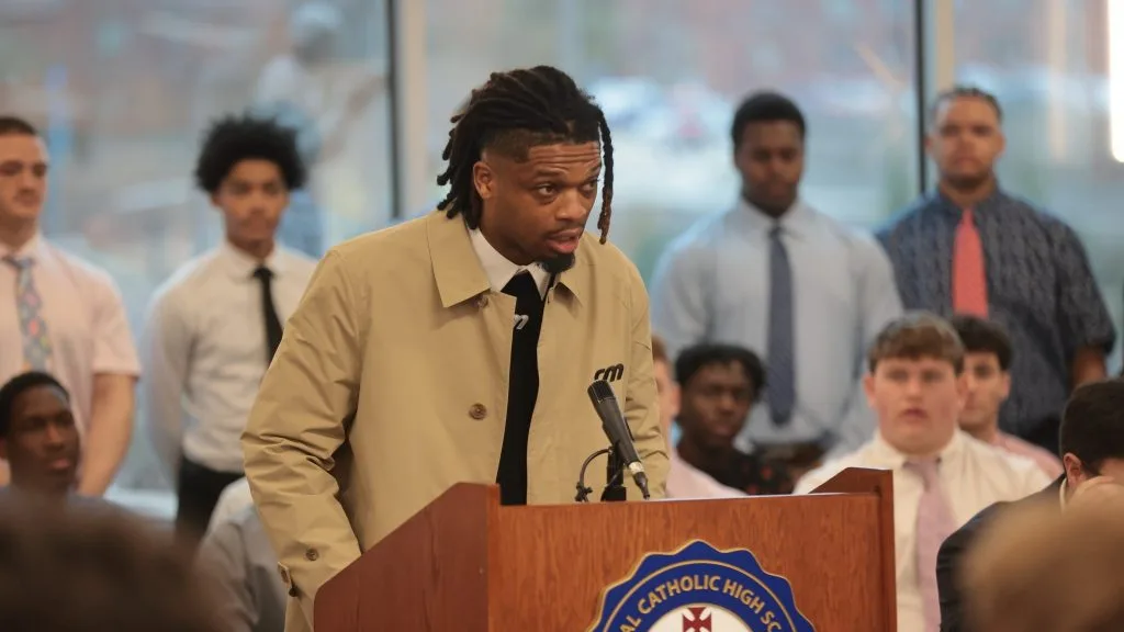 Damar Hamlin hosts youth football combine — and CPR/AED awareness session — in Pittsburgh